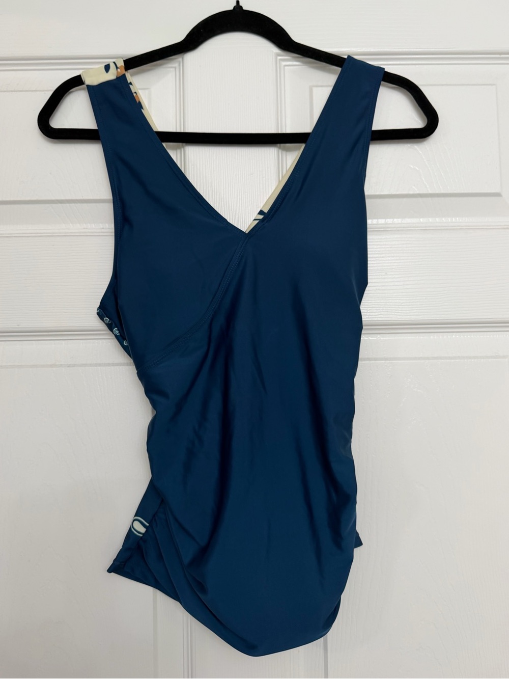 Nani Swimwear Tankini mixed pattern twist back | Size Small